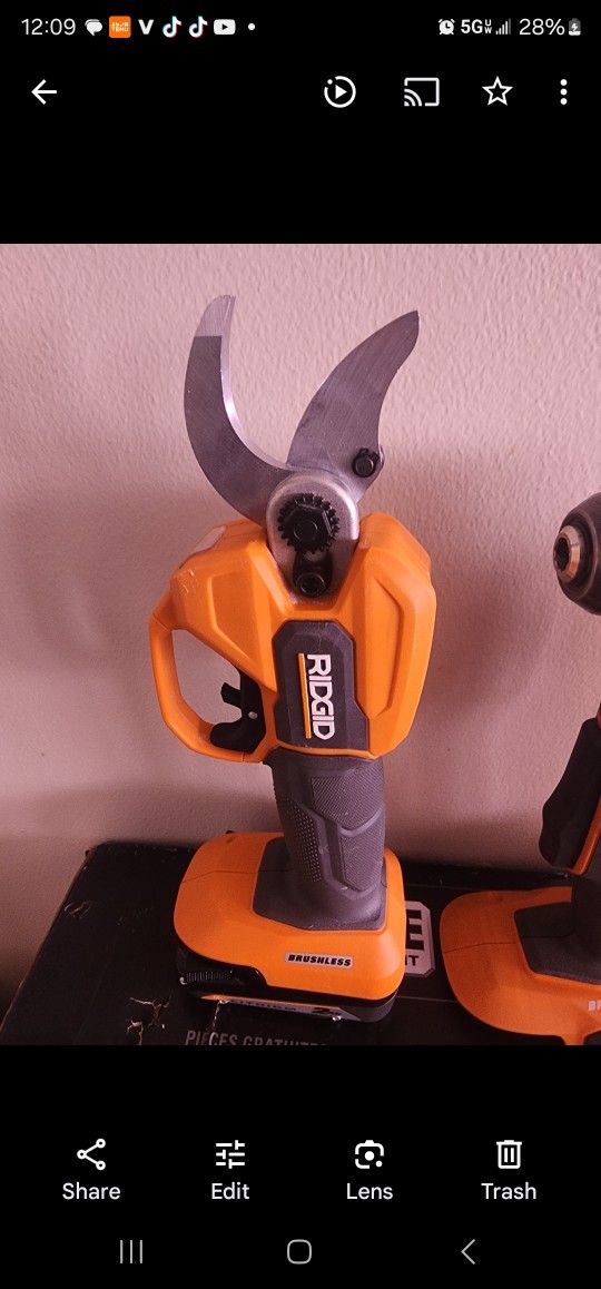 Ridgid Prune Cutter