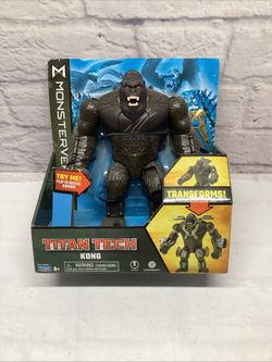 Kong Titan Tech Transforms Armor Monsterverse Playmates 8” Action Figure 2022