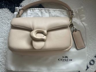 Coach off-white cloud bag with