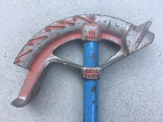 IDEAL Pipe Bender 1/2 - 3/4 W/Handle