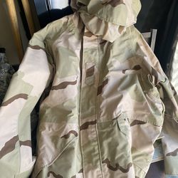 Parka, Desert Camo Pattern