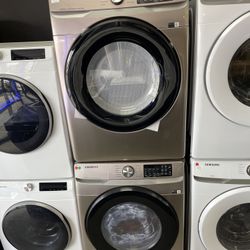 Samsung Front Load Washer & Electric Dryer Set - 240v