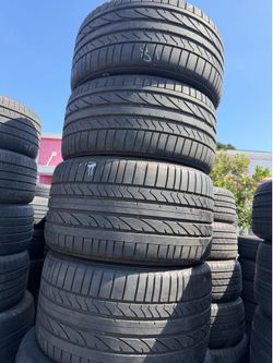 285/40r20 marca HANKOOK en perfectas condiciones de vida las 4