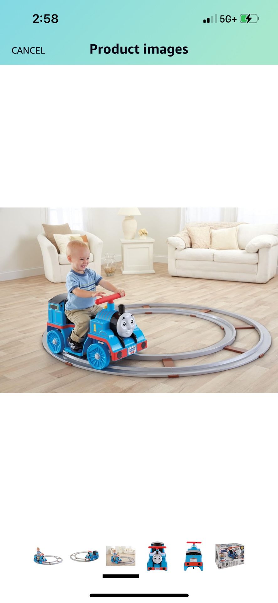 Fisher Price Thomas Engine w Track