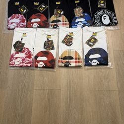 🔌SINGLES/BULK BAPE SHIRTS🔌