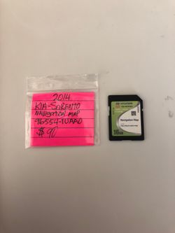 Kia Sorento SD card