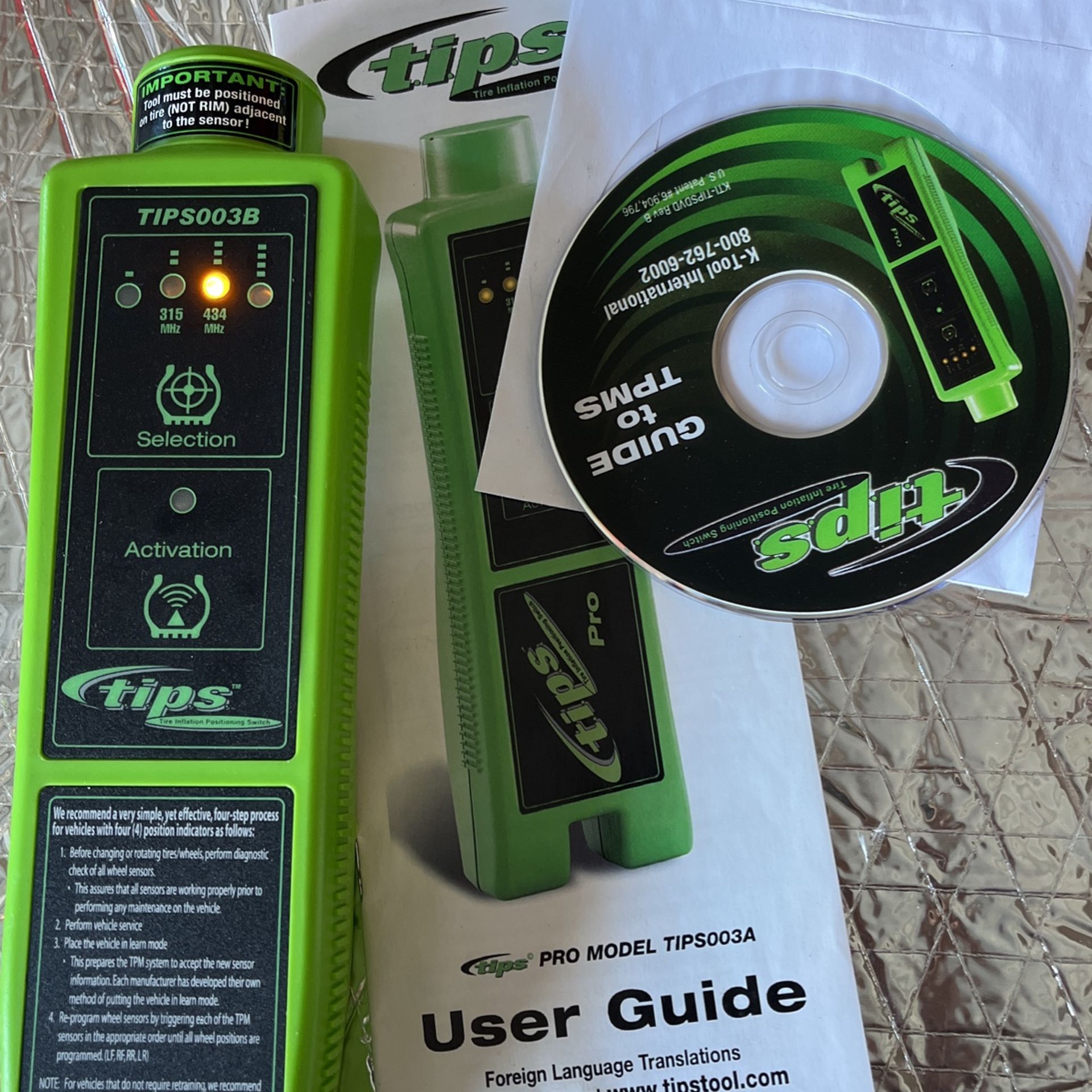 K-tool Tire Pressure Monitor Reset Tool