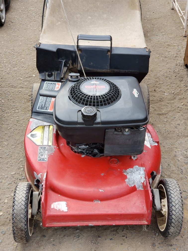 Toro lawn mower