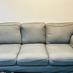 Ikea Upland Sofa easily removable/ washable covers. Easy to dismantle and assembly.