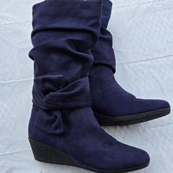Blue Booties 