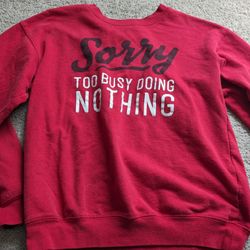Doing Nothing Sweater