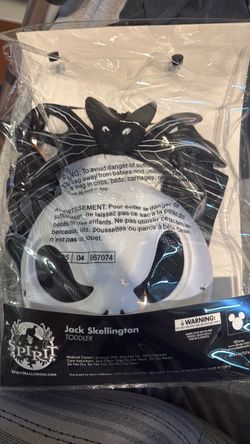 Jack skellington toddler costume