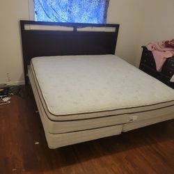King Size Bed Mattress And Frame
