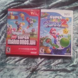 Nintendo Wii Game Soft Super Mario Galaxy+NEW Super Mario Bros.