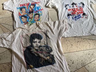 Vintage T-shirt New Kids on The Block NKOTB various sizes Single Stitch pop rock band