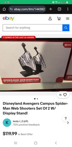 Spider Man Web Shooters 