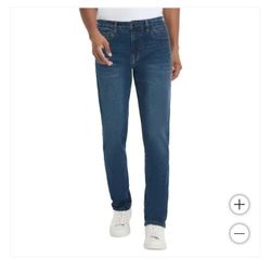 Kenneth Cole Men's Straight Leg Jeans 40 X 29 