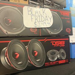 Two 6 1/2 Speakers, Two Tweeters, Two 6x9