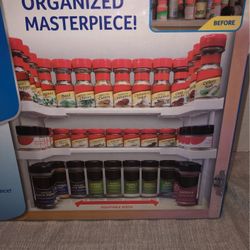 New spicy shelf, stackable organizer. Nail polish, medicine, crafts, etc..