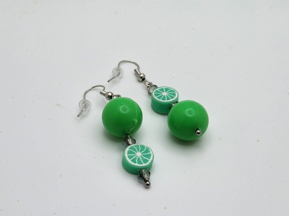 Lime Drop Earrings