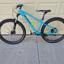 HARO DOUBLE PEAK COMP PLUS MOUNTAIN BIKE, 1X10, SETUP TUBELESS (SMALL FRAME)
