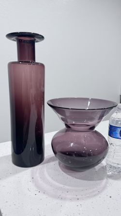 BEAUTIFUL PURPLE VASE BUNDLE