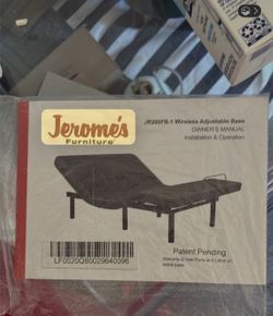Jerome’s Queen size adjustable bed frame