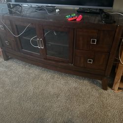 Tv stand hardwood