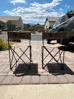 BRAND NEW Ford Expedition Folding Camp Chairs - Set of 2 + Carry Bag!