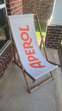 Aperols spritz adjustable chair