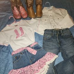 3T Boy/Girl Western Wear 
