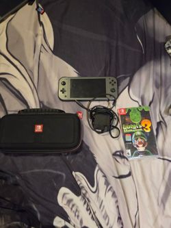 Limited Edition Pokémon Nintendo Switch Lite Bundle - Dialga & Palkia Edition (Includes 2 Top Games & Case)