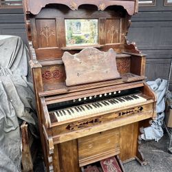 Antique 18th Century Pump Organ