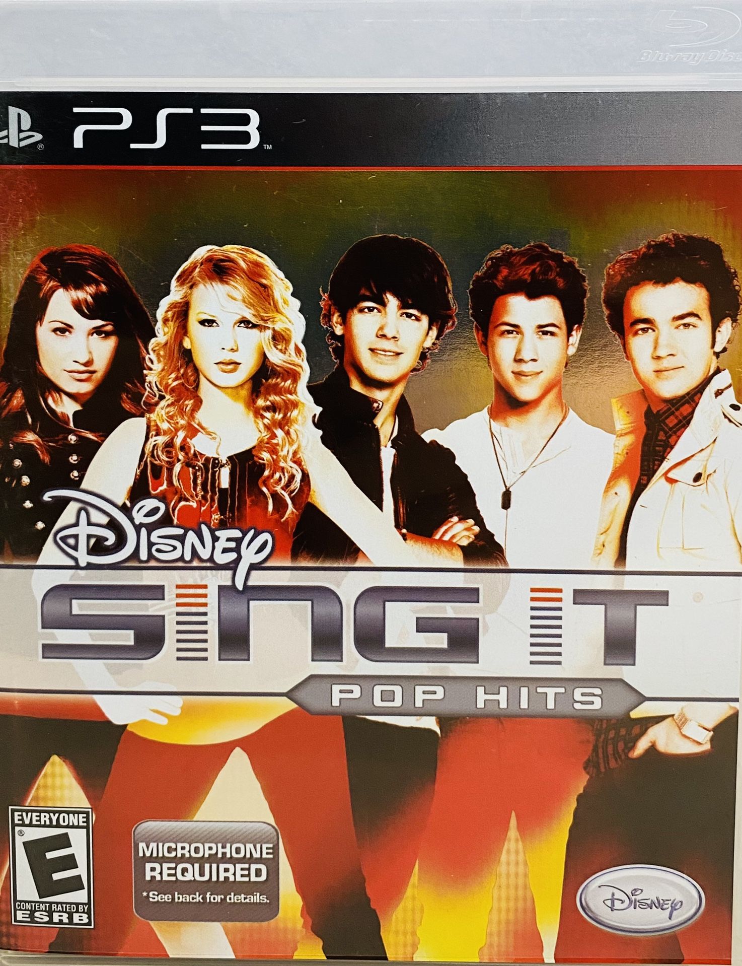 Disney Sing It Pop Hits PS3 PlayStation 3 - Complete CIB Tested Authentic MINT!