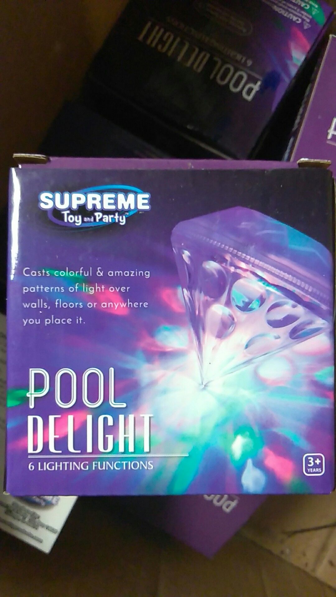 Pool delights light up for your pool or bath tub