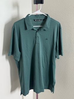 Teal green Travis Mathew polo size XL
