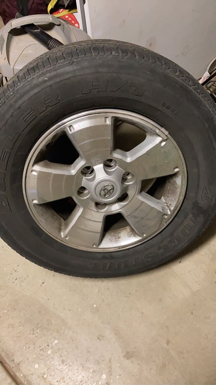 Set Of 4 Stock Tacoma Rims