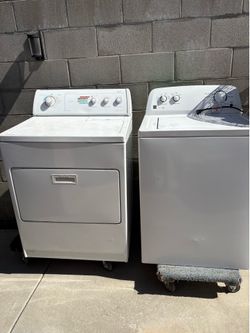 Washer and dryer