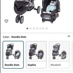 Baby Trend Baby Stroller And Car Seat Combo Set 