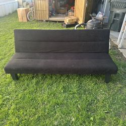 Black futon