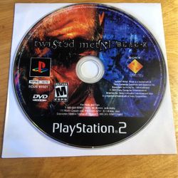 PlayStation 2 / PS2 Twisted Metal Black