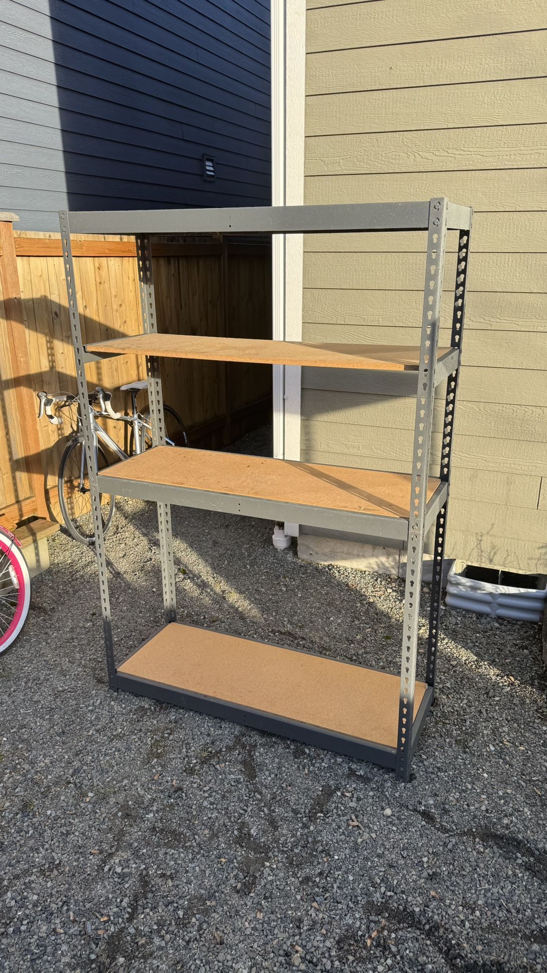 Heavy Duty Metal Shelving for garage/ workshop