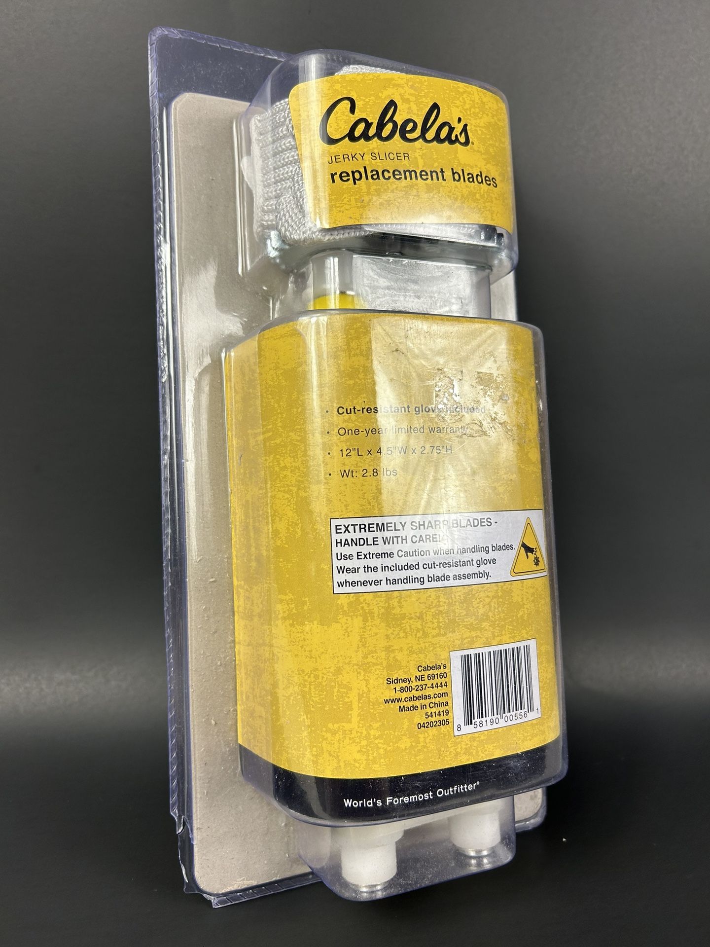 Cabela's Jerky Slicer Replacement Blades for Manual or Attachment Model