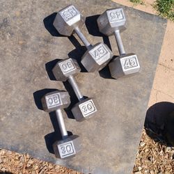 Hex Dumbbells 