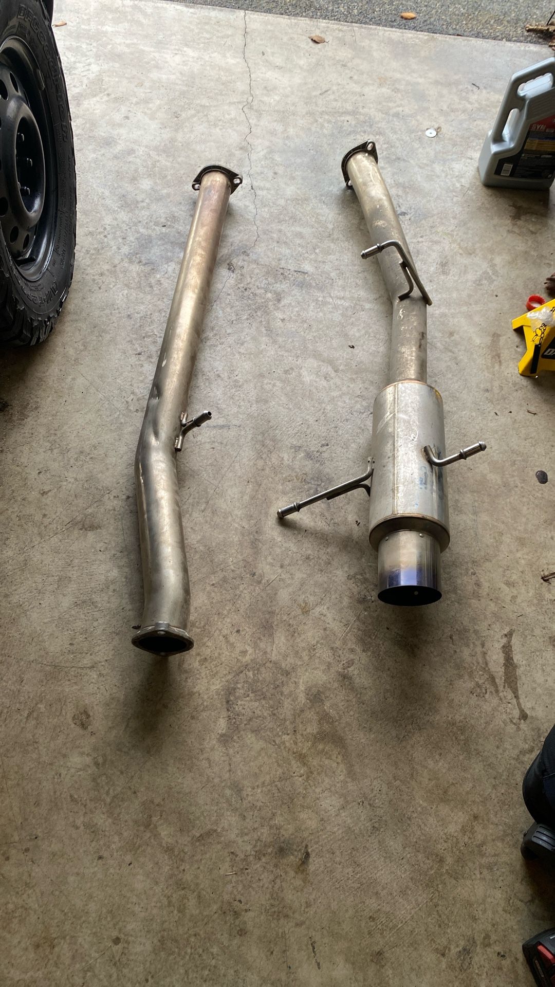 2002 To 2007 Wrx Sti Invidious Cat Back Exhaust