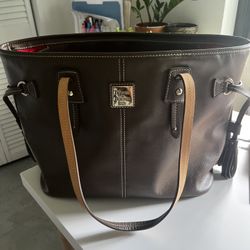 Rooney & Bourke Leathe Tote Bag