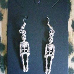 Skeleton earrings