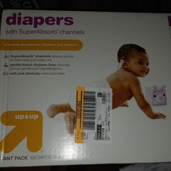Up And Up Diapers Giant Pack (168)