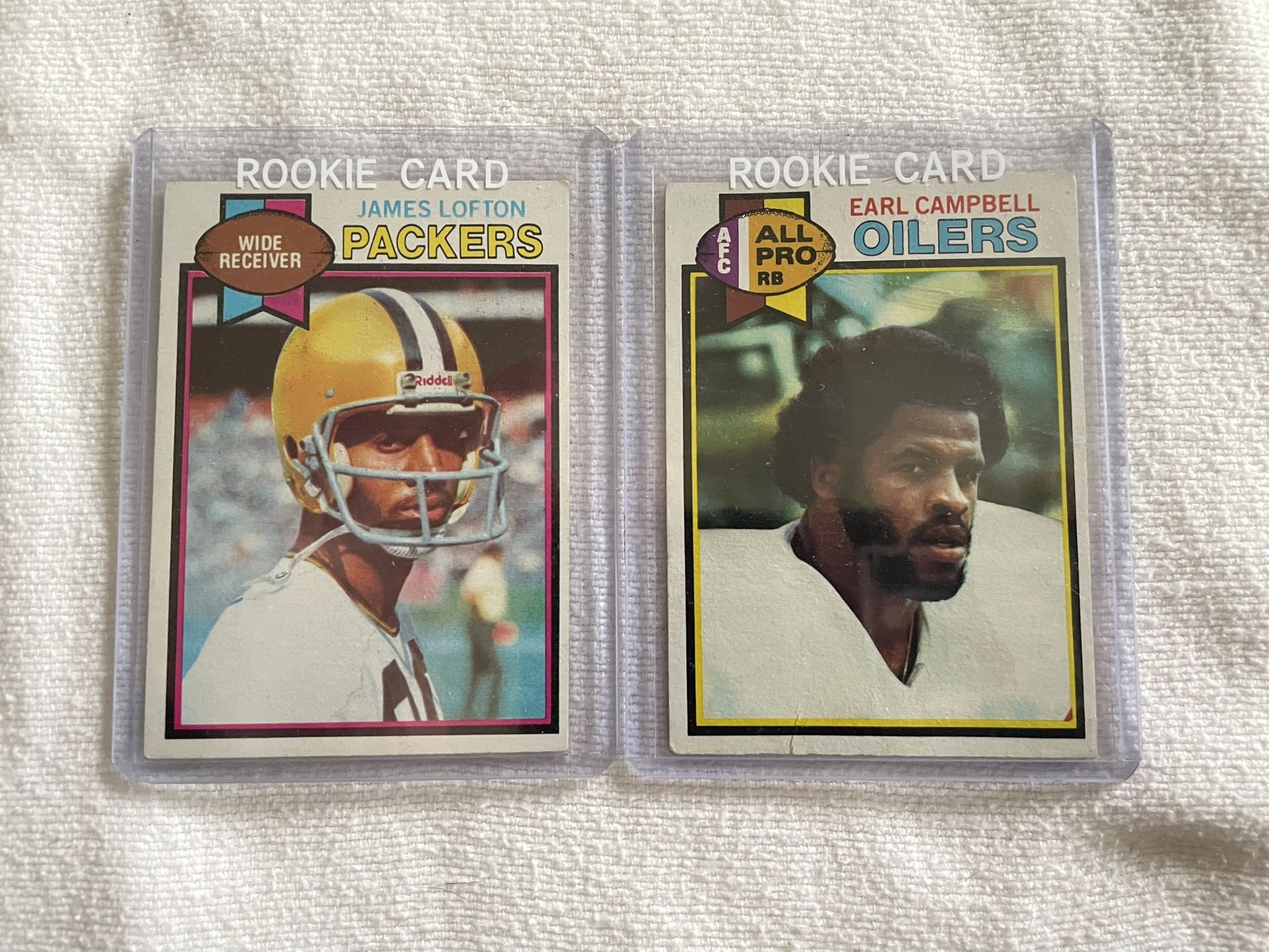 Pair Of 1979 Topps Football Rookie Cards