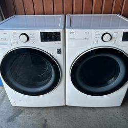 Washer and dryer set